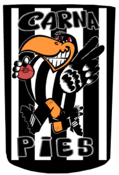 Carna Pies Stubby Holder FREE POST WITHIN AUSTRALIA